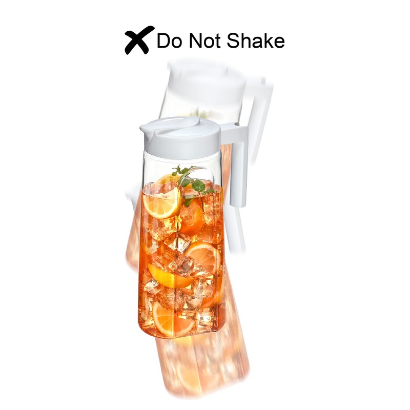 Amazing Abby - Slim - Tritan Pitcher (64 oz), Unbreakable