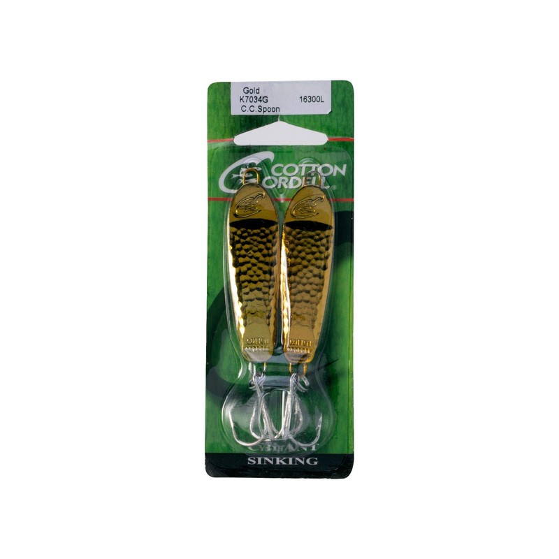 Cotton Cordell CC Spoon - Gold - 3 in