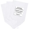 WECATION Replacement Waste Drawer Liners Compatible with Litter Bag Robot
