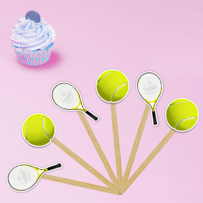 Seyal® Tennis Cupcake topper
