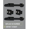 Hood Latch with Catch Bracket 2PCS Compatible with Hummer H2