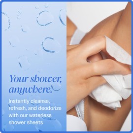 Loofs On-the-Go Body Cleansing Cloths Unscented - 30 CT Large, Biodegradable Wipes for Instant Freshness - Perfect for Travel, Post-Workout, and Quick Clean-Ups