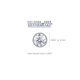 Silvershake 5MM Petite Round Shape Cubic Zirconia White Gold Plated 925 Sterling Silver Scroll/Filigree Stud Earrings April Gemstone Birthstone Jewelry for Women or Teens, Sterling Silver Rhodium