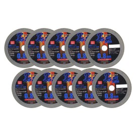 SK11 Cutting Whetstone Black Whetstone for Charging Grinders, Pack of 10, 4.1 x 0.03 x 0.6 inches (105 x 0.8 x 1