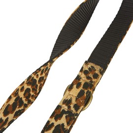 Petiry Leopard Dog Bandana Collar Triangle Scarf Adjustable and Detachable for Puppy,Medium and Big Dogs (5/8" x5')