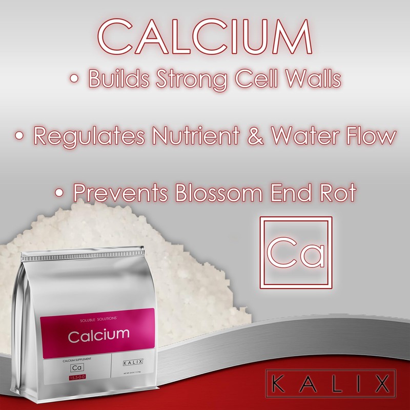 KALIX Calcium | 15.5-0-0 Calcium Nitrate Fertilizer | Highly Soluble