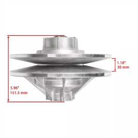 E-Z-GO Secondary Driven Clutch 36 Degree fits EZGO Golf Cart 4 Cycle 1991-Up 26301-G02