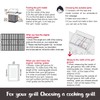 GGC 18.75" Grill Grates for Weber Genesis ii E-310, E-315,