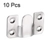 sourcing map Flush Mount Bracket, 53x30mm Zinc Plated Wall Mount