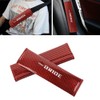 Universal BRIDE Red Carbon Fiber Look Car Seat Belt Cover
