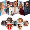 Pro Acme Double Bridge Round Polarized Sunglasses for Women Men