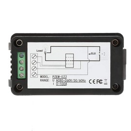 Cocoarm Digital AC -Messgerät mit Energie -Reset Fähigkeit, Funktion der Elektrischen Parametermessfunktion, für Überlastalarmfunktion, Leistungsschwellenwert Voreinstellung und Datenspeicherung