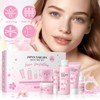 8 Stück Sakura Gesichtspflege Set, Hautpflege Set für Teenager-Mädchen, Japan