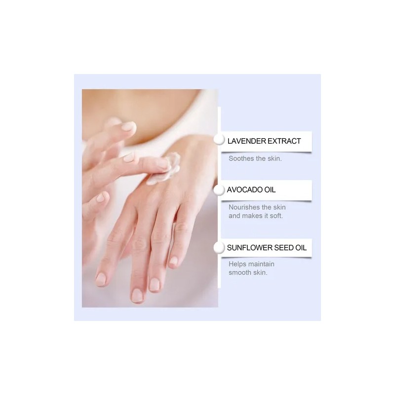 La Crema Hidratante Para Manos Y Pies Suaviza Profundamente