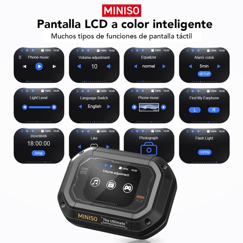 MINISO M98 Bluetooth Open 5.4 Ai, Translation Real Time Touch