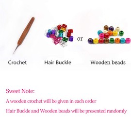 Aosome Blonde Color Real Human Dread locks, Full Handmade 10 Strands Braiding Hair Extensions 20 inch
