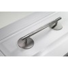 trust4care 4-Pack Thick Brushed Satin Nickel Backplate for Cabinet Knobs,