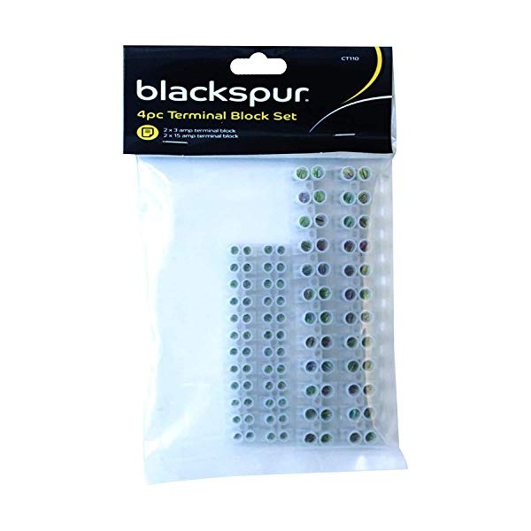 4pc Terminal Connector Blocks Wire Joiners Choc Blocks Terminal Strips 3 Amp 5 Amp - Citystores