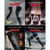 Wonzone Sports Full Long Leg Compression Knee Sleeves UV Protect