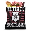 Safety Officer Bouncer Badge Retired Security Guard Tote Bag