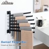 Alise Swivel Towel Rack, 6-Arm Towel Bar, Space Saving Towel