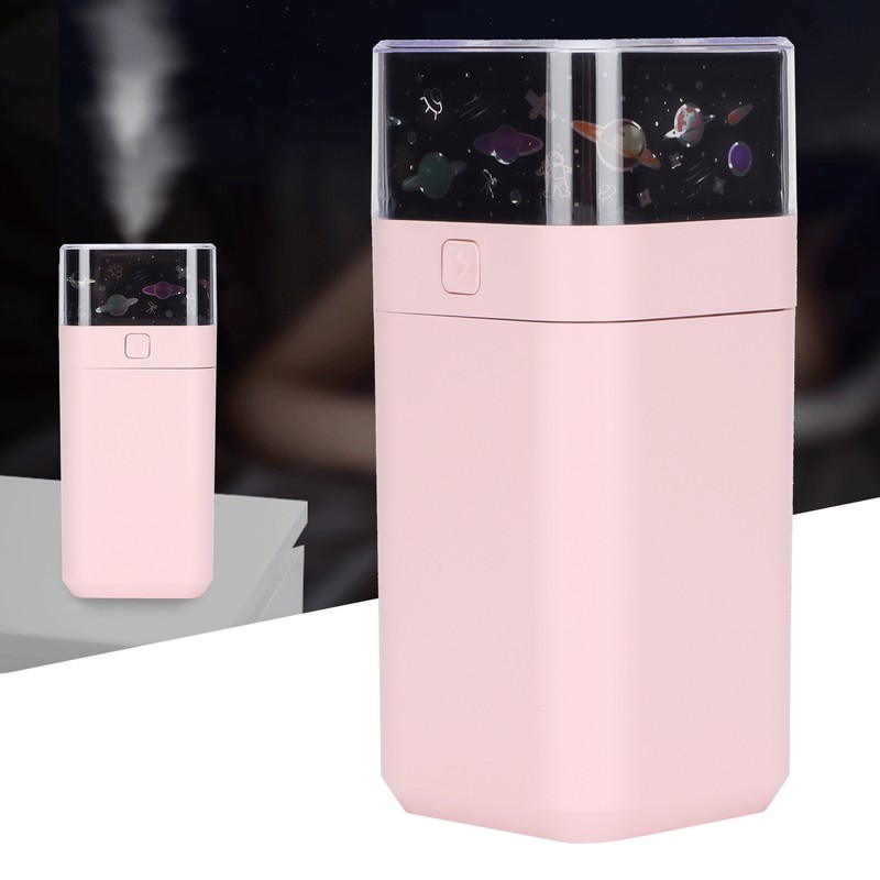 Starlight Humidifier Ultrasonic LED Night Light Silent 300ml Dual Mode