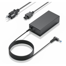 Dongerdi 65W Charger Fit for HP Model 15, Pavilion 15/17 Laptop, 15-F272wm 15-F387wm 15-F233wm 15-F222wm 15-F211wm 15-F337wm, Compatible with HP Smart Blue Tip Power Adapter, 4.5mm