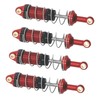 F Fityle 4 Pieces RC Shock Absorber Upgrade Adjustable Assembled