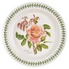 Portmeirion Botanic Roses Dinner Plate, Fragrant Cloud (Warm Wishes)
