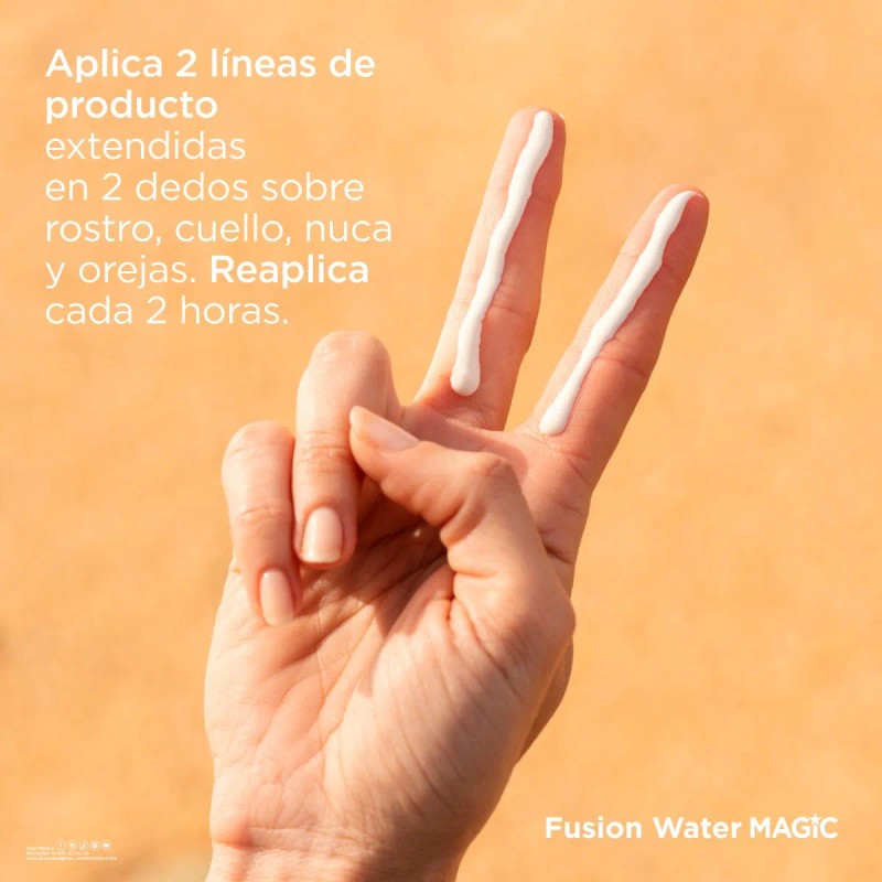 Isdin Fusion Water Magic Fotoprotector Solar Fps50 50 ml