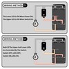 DaierTek LED Light Bar Rocker Switch and Rear Lights Rocker
