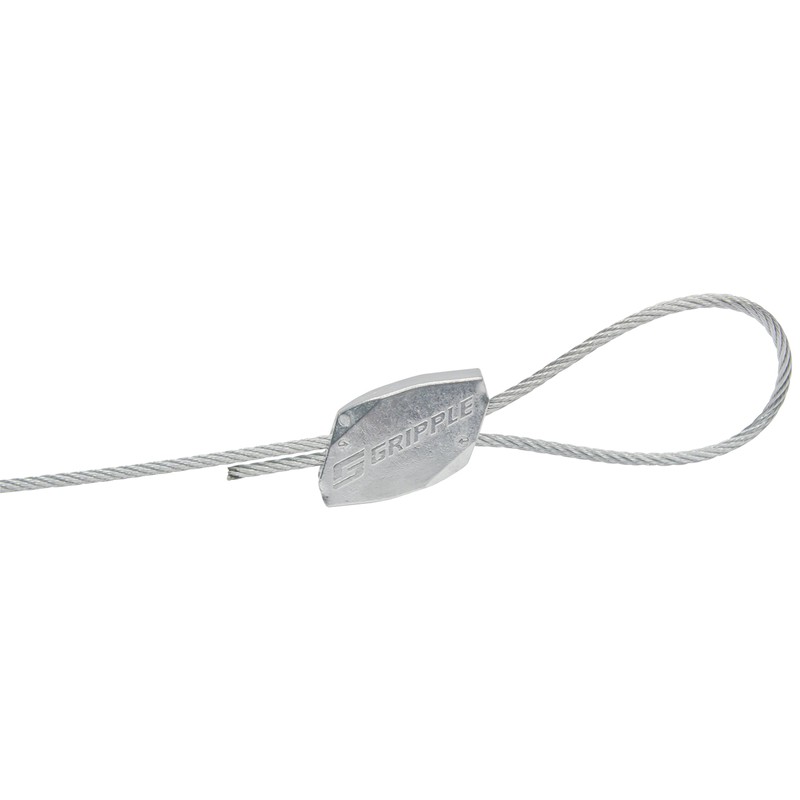 American Lighting LS-CABLE-110 Galvanized Support Cable Kit with 110' Cable,