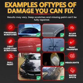 Car Scratch Repair,Car Scratch Repair Paste,car Scratch Repair Paste with Sponge, 2024 Upgrade Car Scratch Remover, Polishing Wax, Premium Scratching Repair Tools