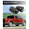 JUWEVAZU 2Pcs Rear Leaf Spring Bumpers Fit for Ford Excursion