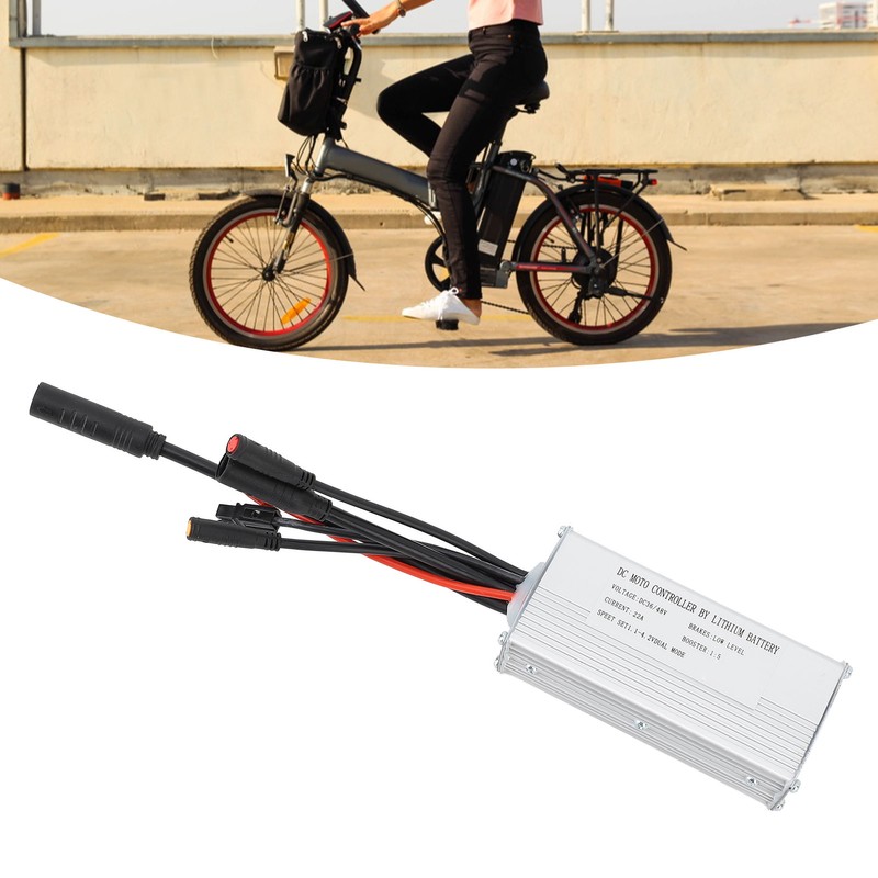 Electric Bike Controller DC 36V 48V 22A Brushless Square Wave