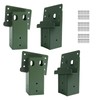 Deer Stand Brackets, 4Pcs Green Outdoor 4"x 4" Compound Angle
