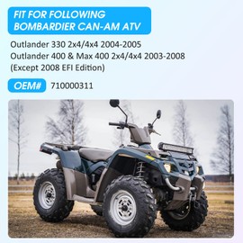 M MATI Left Handlebar Switch Start Stop Headlight for Bombardier Can Am Outlander 330 400 2003-2008 710000311