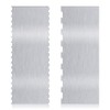 Metal Cake Scraper, 2 Pcs Tall Cake Scraper Pastry Scraper Tool Stainless Steel Cake Edge Scraper, 9 Inch Large Cake Scraper for Cake Decorating, Cake Decorating Tools, Cake Smoother for Buttercream