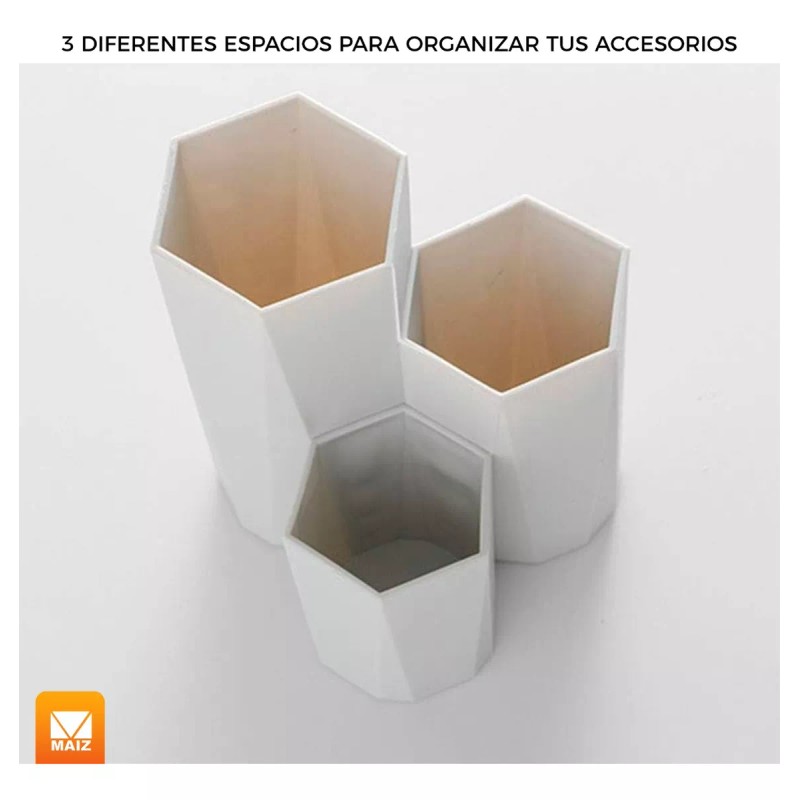 Maquillaje Organizador Porta Brochas Maquillaje Cosmeticos Tocador