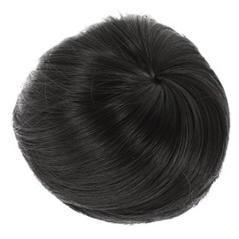 SAFIGLE Synthetic Hair Chignon Wig Khaki Hairpiece for Chic Messy Bun Updos High Temperature Easy to Use for Volume and Fullness for Daily Wear