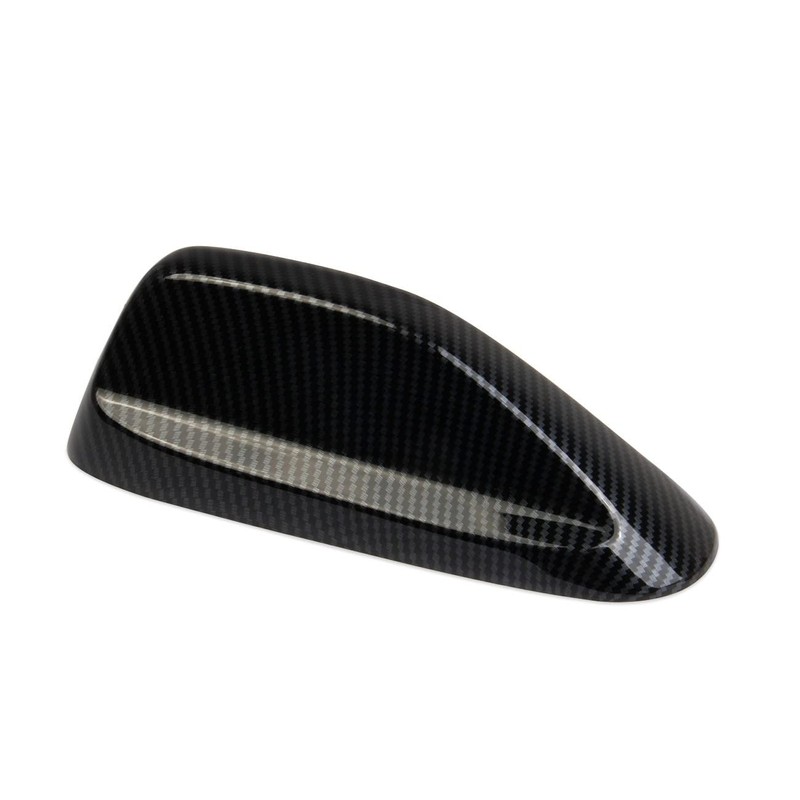 Korlot Carbon Fiber Shark Fin Shape Roof Antenna Cover Decor