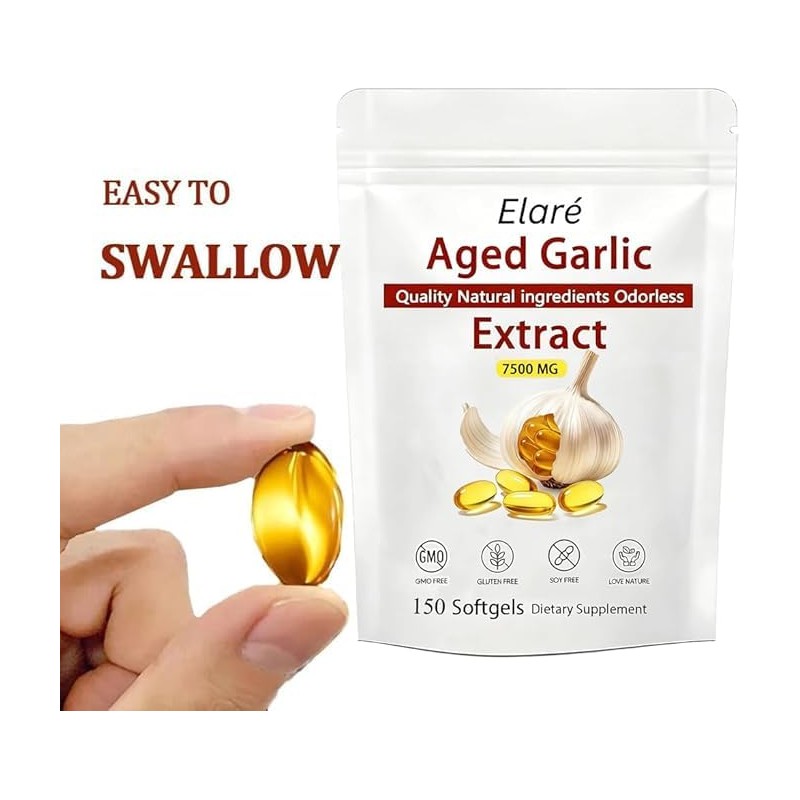 OYB Aged Garlic Extract - 7500mg Odorless (150)