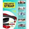 Stretching Strap with Loops - Non Elastic Stretch Band for