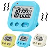 Vibrating Alarm Clock, Under the Pillow, Digital Clock, 5 Alarm