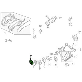 Nissan 25161-9BH0A, Fog Light Switch