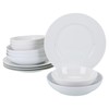 BIA Cordon Bleu 12 Piece Rimmed Dinnerware Set