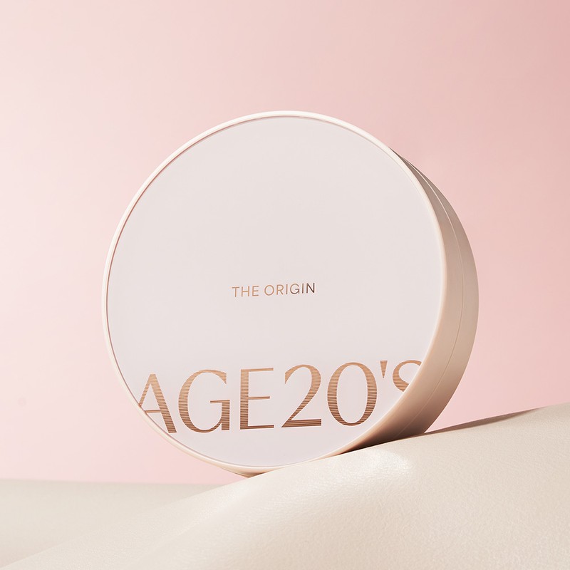 Age 20's Di-OriGene Essence Pact 12.5g + Refill 12.5g, Shade