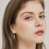 Music Note Earrings Sterling Silver Microphone Treble Music Dangle Drop