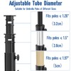 Universal Umbrella Pole Mount Replacement, Stainless Steel Umbrella Pole Bracket,