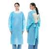 Fetizrin 10 Pack Disposable PPE Gowns Isolation Waterproof CPE Gowns